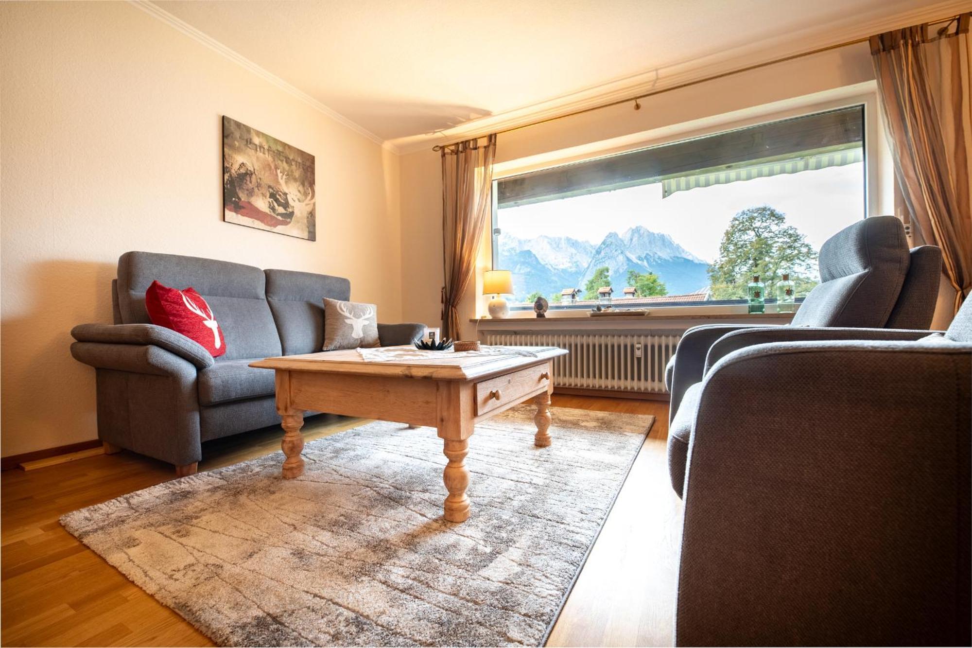 Aussicht Leilighet Garmisch-Partenkirchen Eksteriør bilde